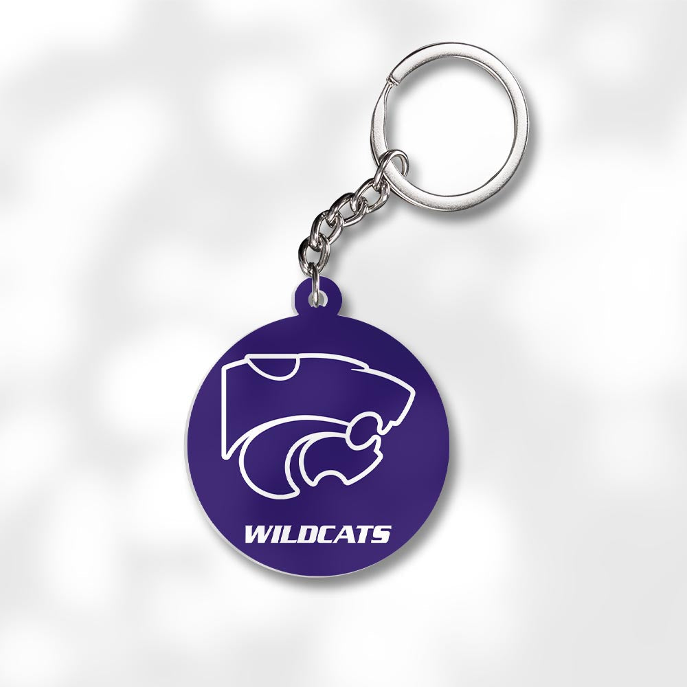 Pack 3 Kansas State University Keychains - Global Cycling Gear