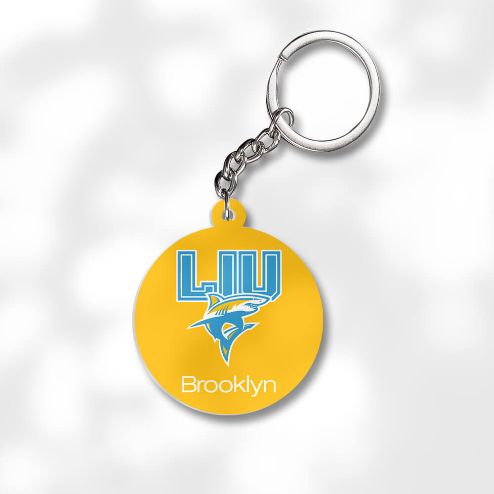 Pack 3 Long Island University Keychains - Global Cycling Gear