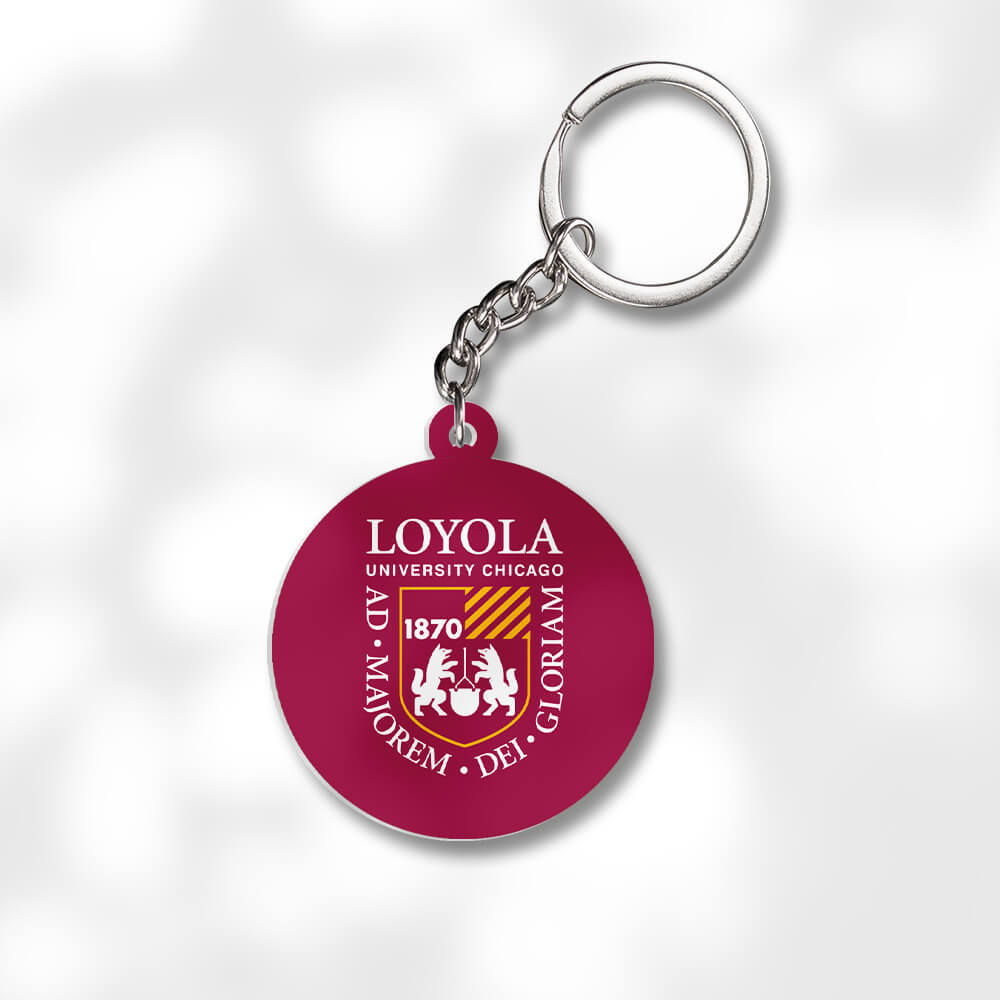 Pack 3 Loyola University Chicago Keychains - Global Cycling Gear