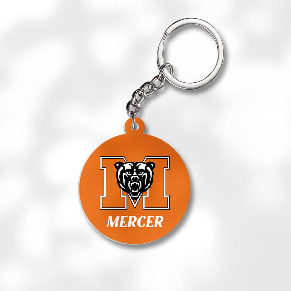 Pack 3 Mercer University Keychains - Global Cycling Gear