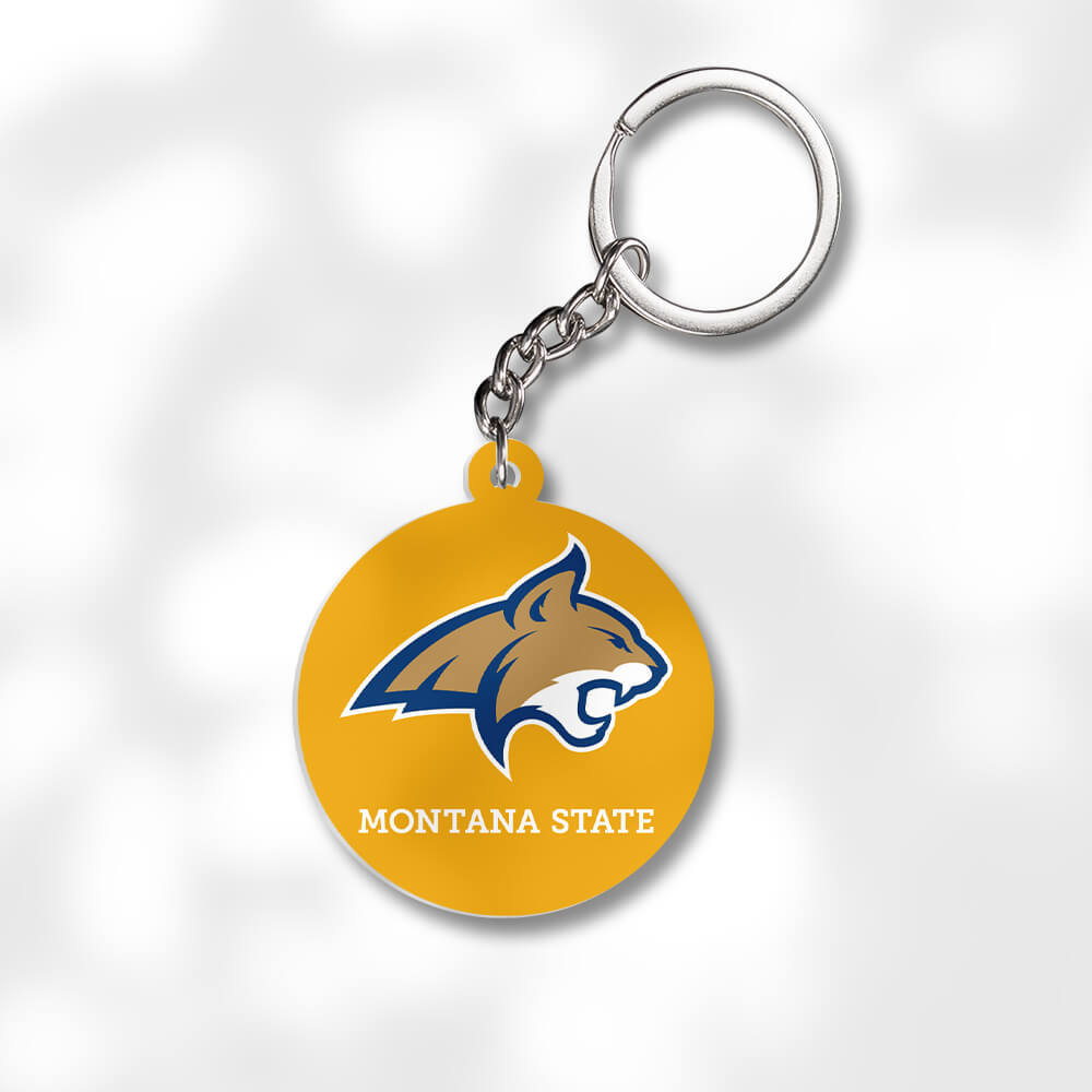 Pack 3 Montana State University Keychains - Global Cycling Gear