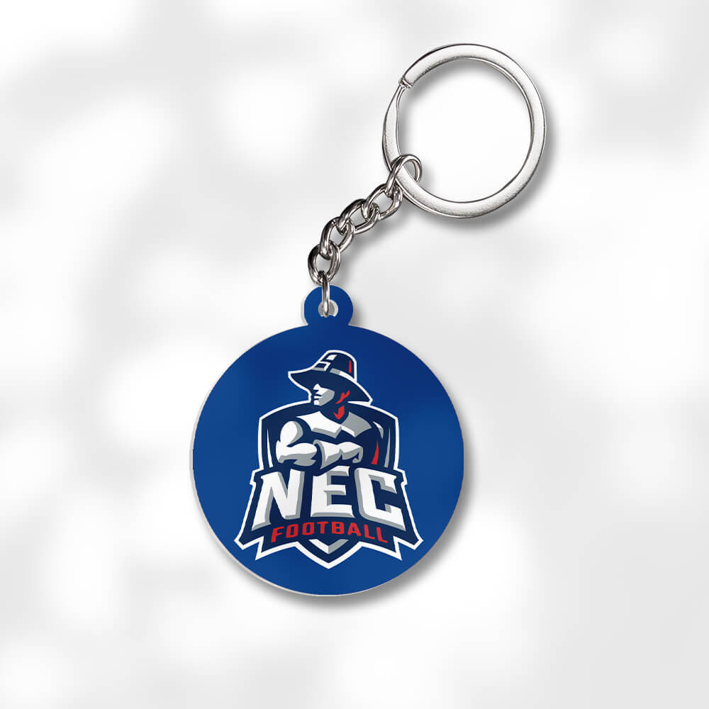 Pack 3 New England College Keychains - Global Cycling Gear