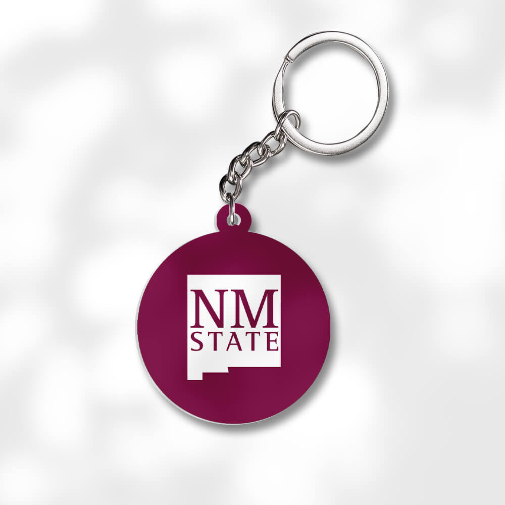 Pack 3 New Mexico State University Keychains - Global Cycling Gear