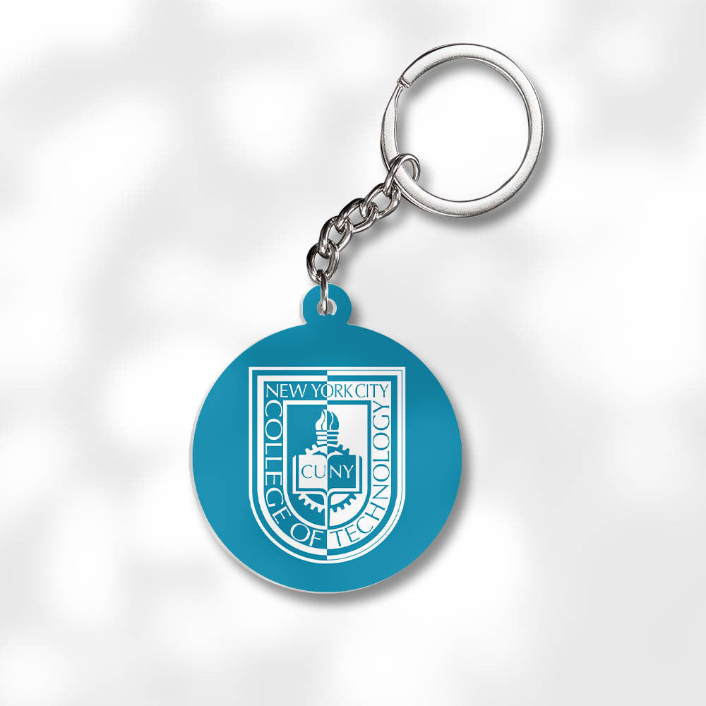 Pack 3 New York City College of Technology Keychains - Global Cycling Gear