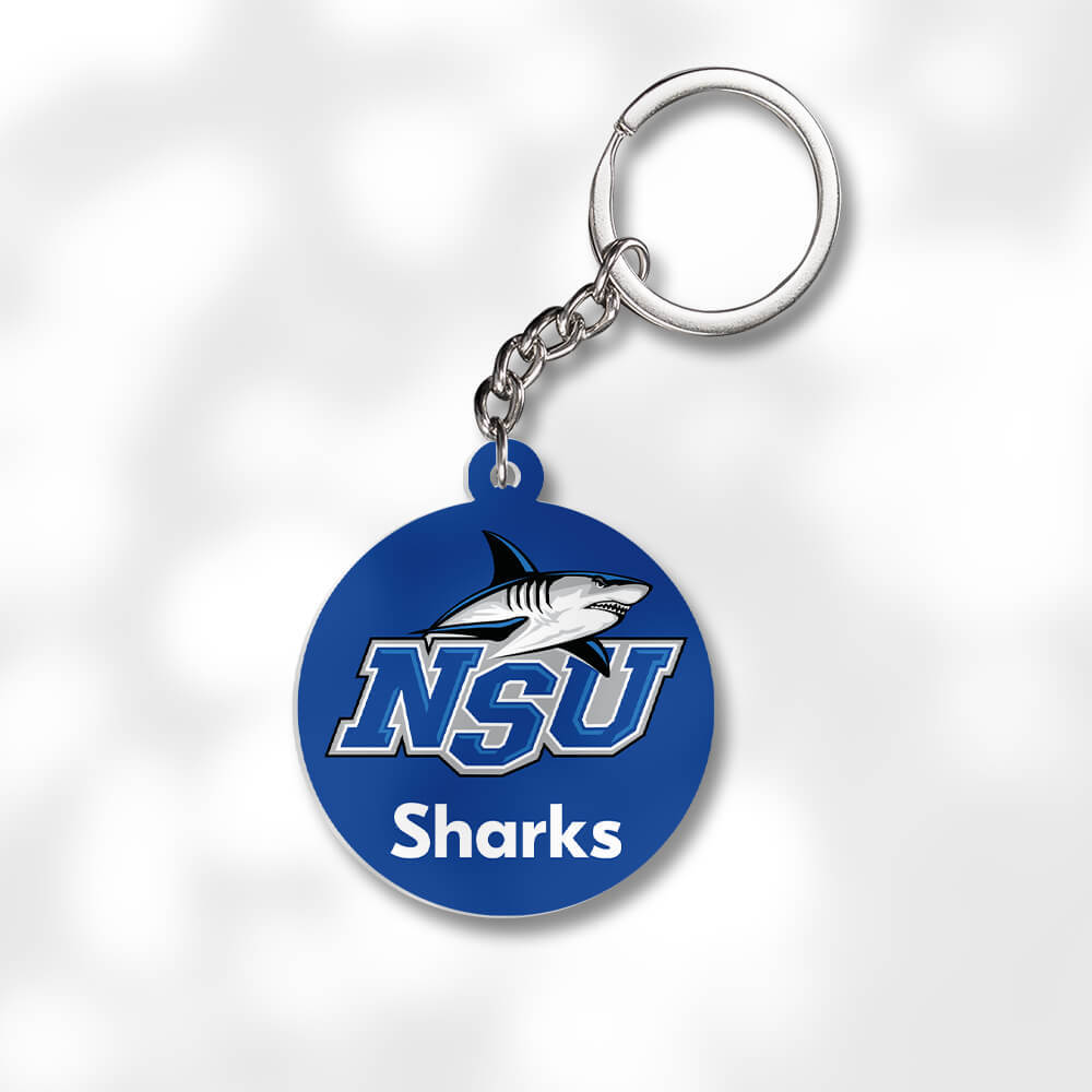 Pack 3 Nova Southeastern University Keychains - Global Cycling Gear
