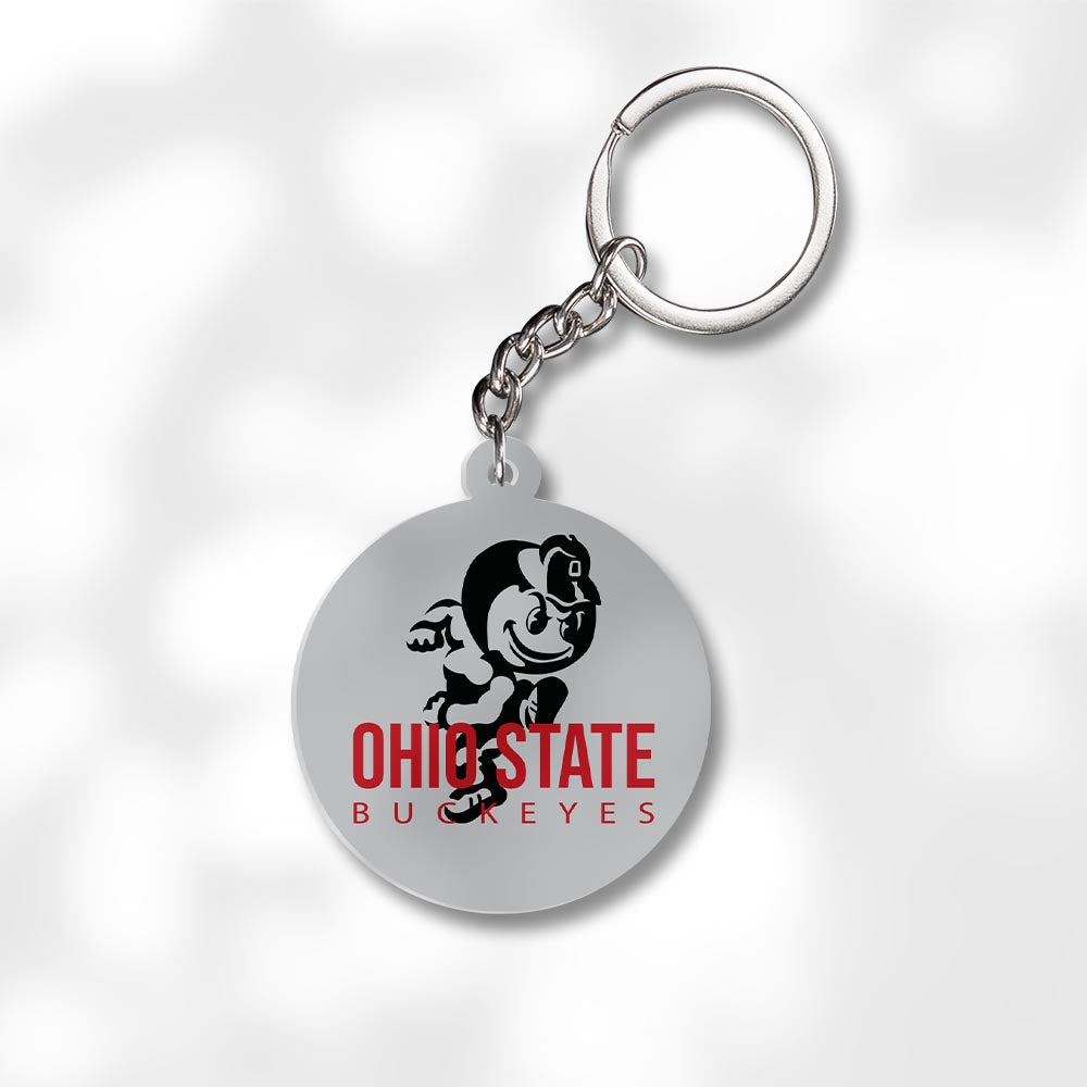 Pack 3 Ohio State University Keychains - Global Cycling Gear