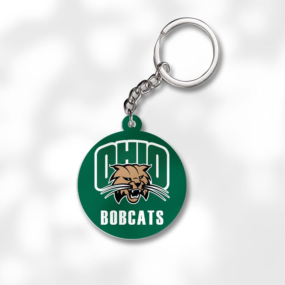 Pack 3 Ohio University Keychains - Global Cycling Gear