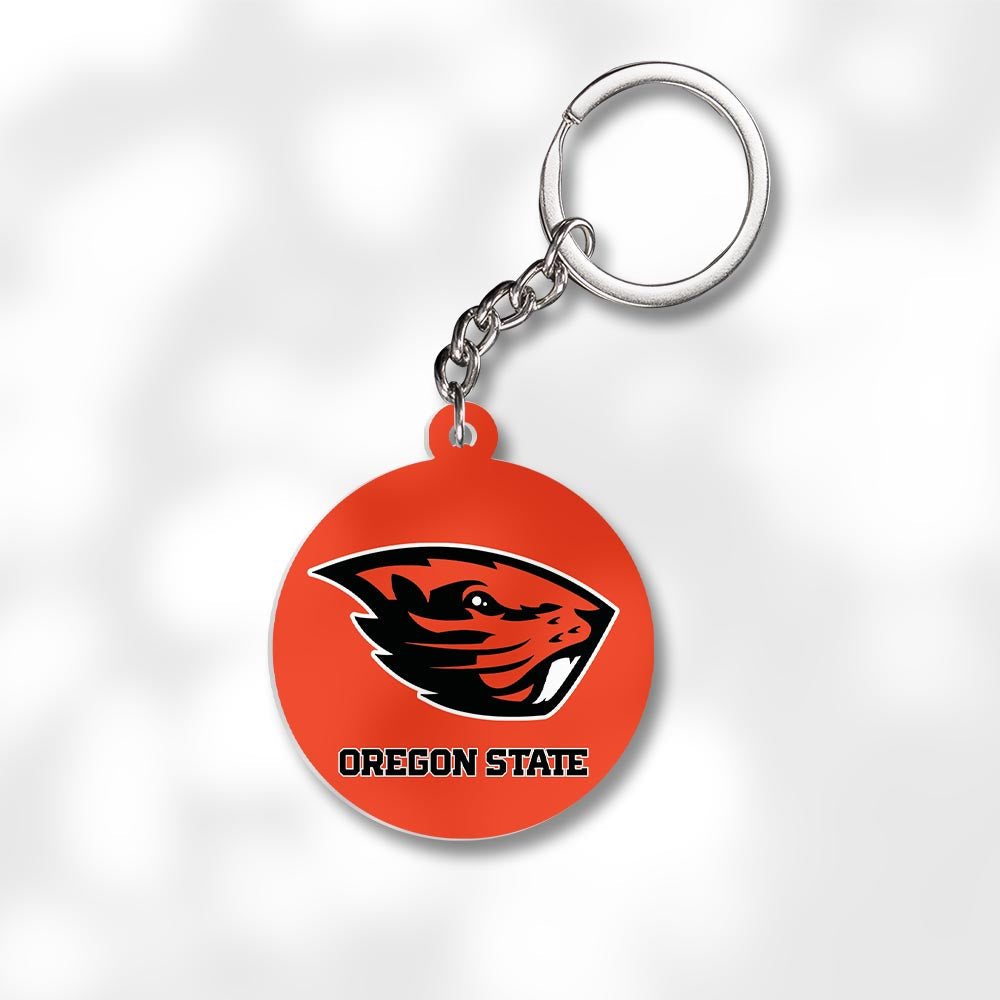 Pack 3 Oregon State University Keychains - Global Cycling Gear
