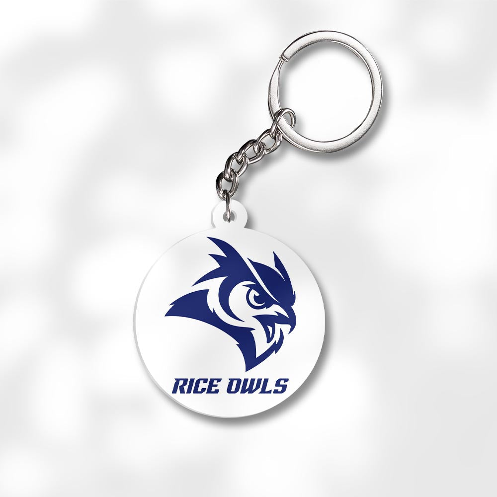 Pack 3 Rice University Keychains - Global Cycling Gear