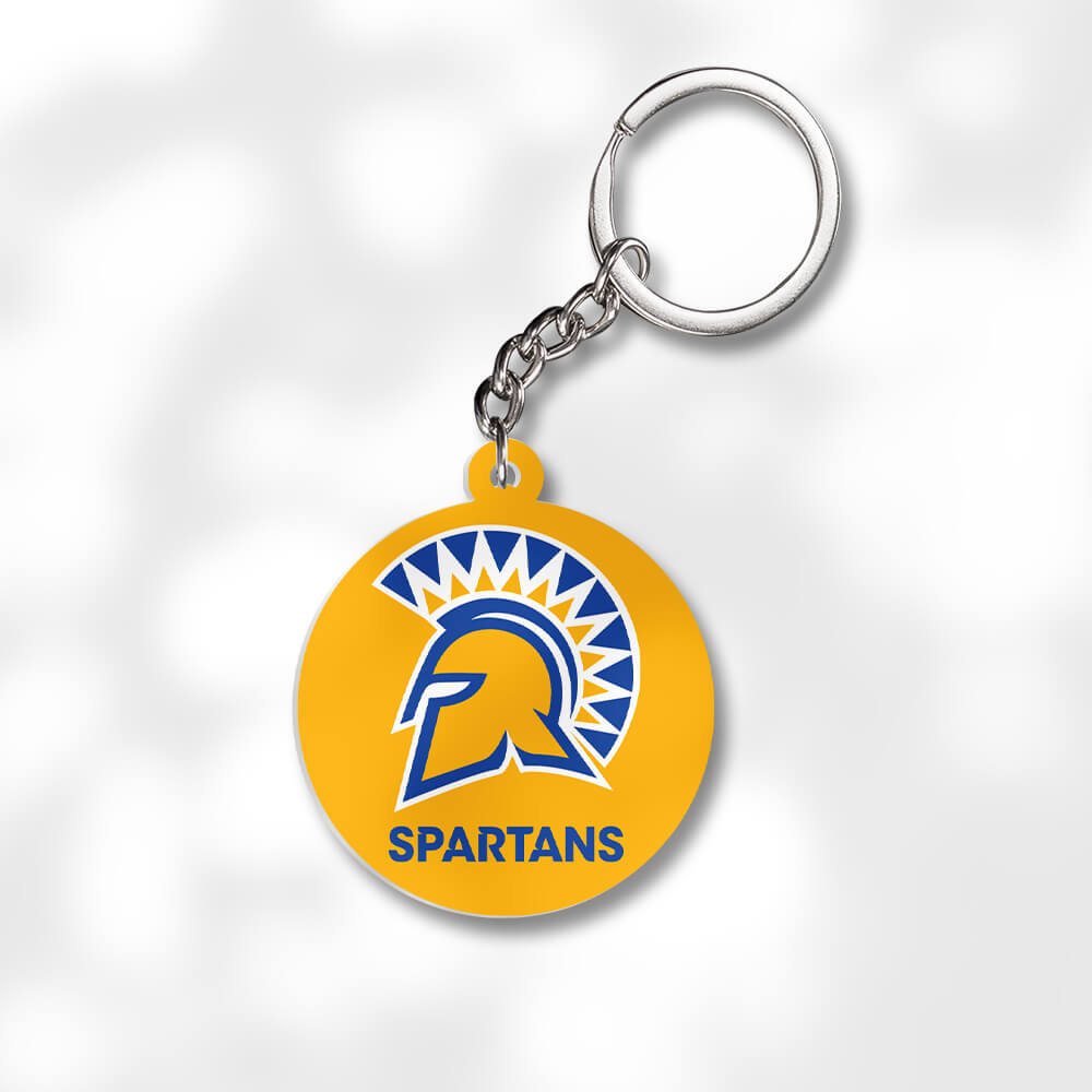 Pack 3 San JosÃ© State University Keychains - Global Cycling Gear