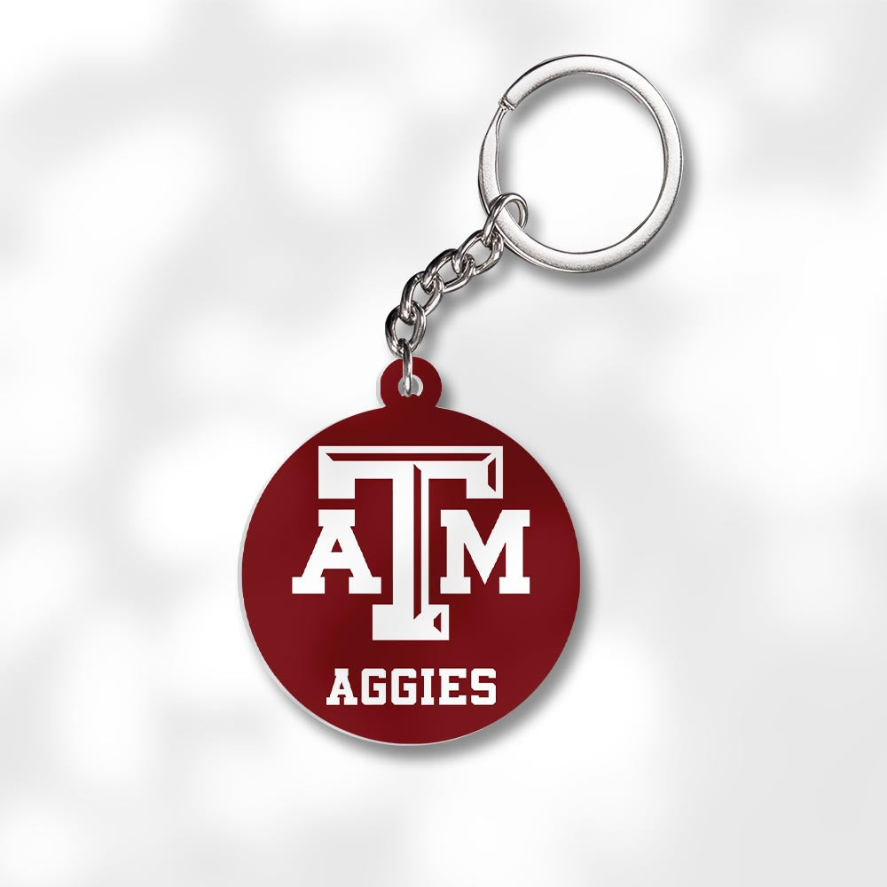 Pack 3 Texas A&M Keychains - Global Cycling Gear