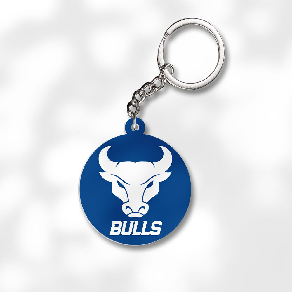 Pack 3 University at Buffalo Keychains - Global Cycling Gear