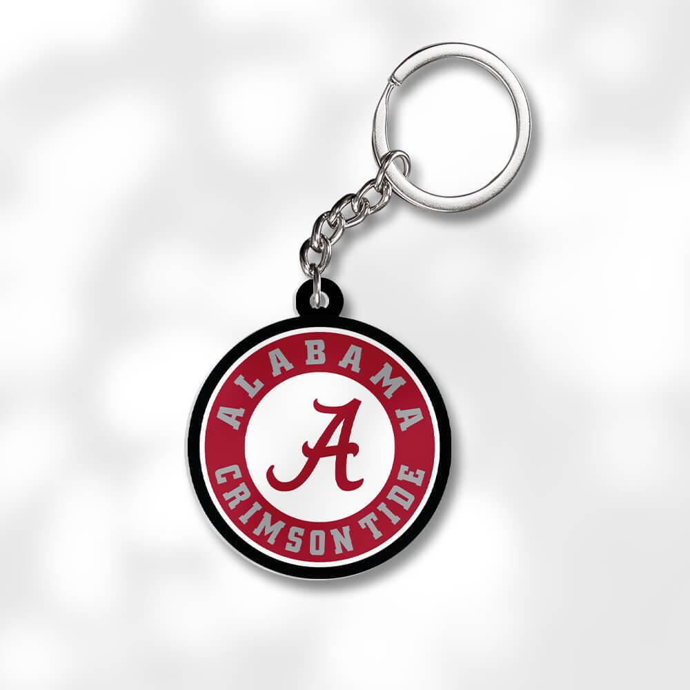 Pack 3 University of Alabama Keychains - Global Cycling Gear
