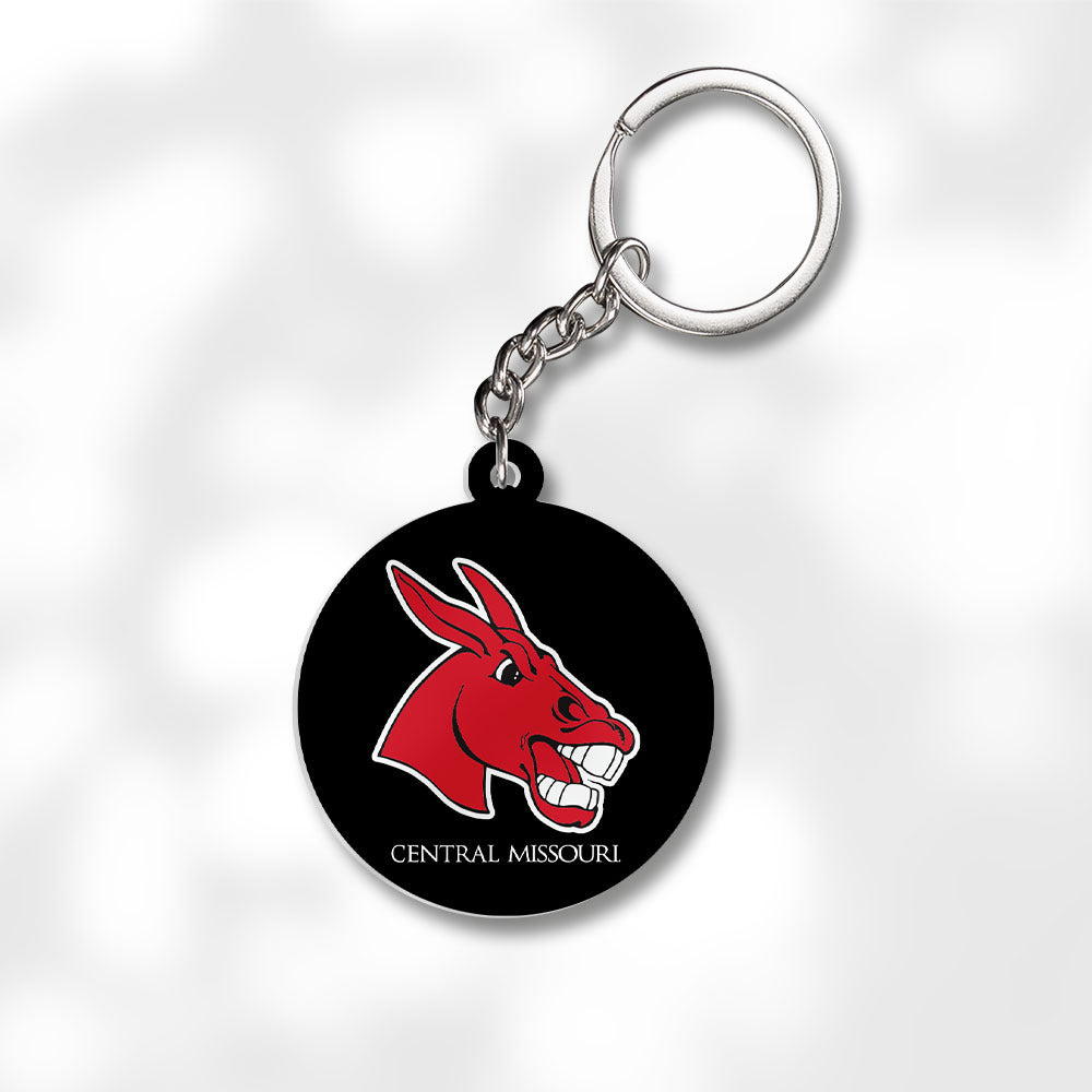 Pack 3 University of Central Missouri Keychains - Global Cycling Gear