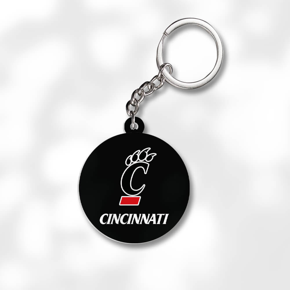 Pack 3 University of Cincinnati Keychains - Global Cycling Gear