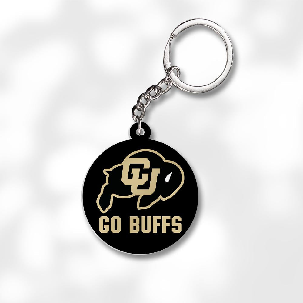Pack 3 University of Colorado Boulder Keychains - Global Cycling Gear