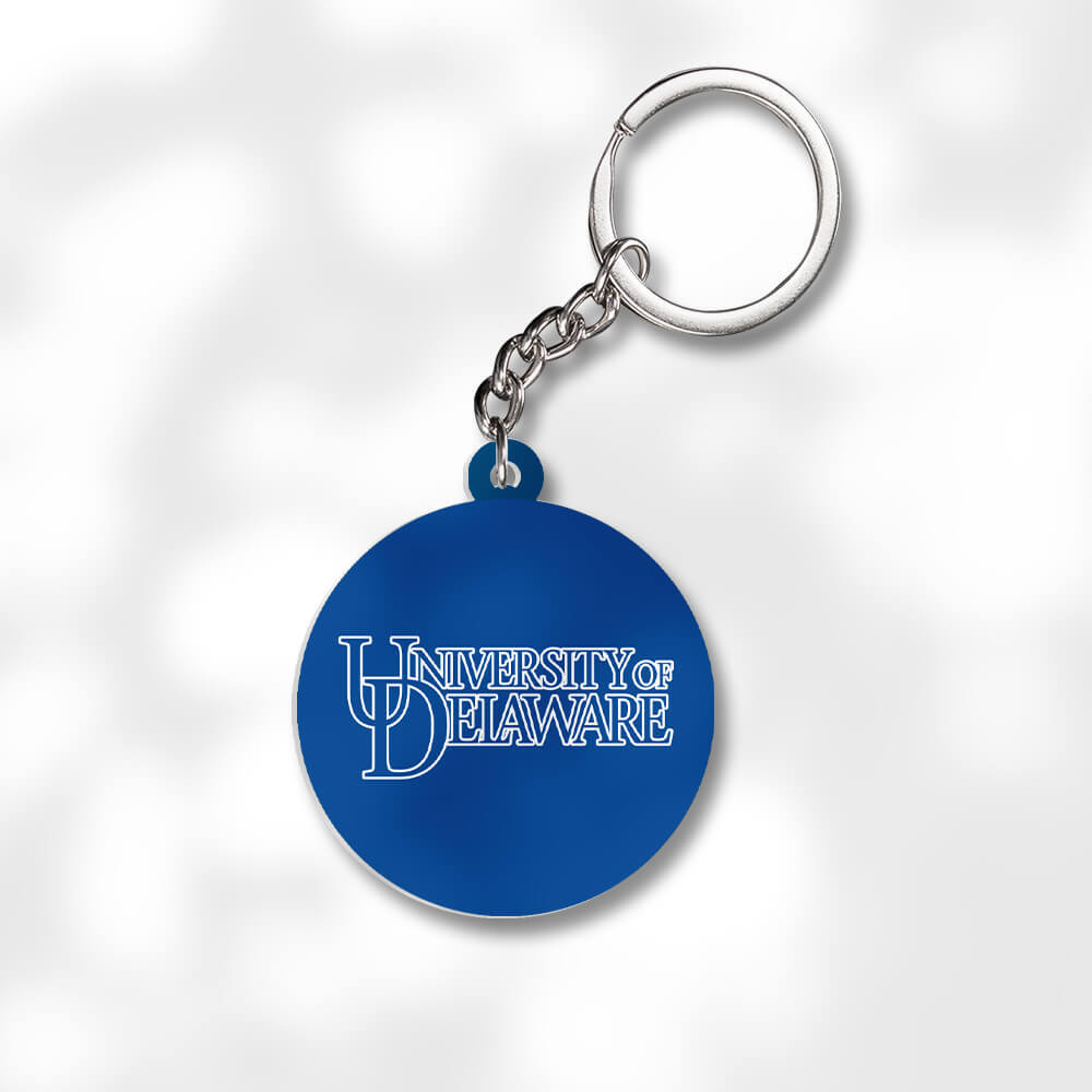 Pack 3 University of Delaware Keychains - Global Cycling Gear