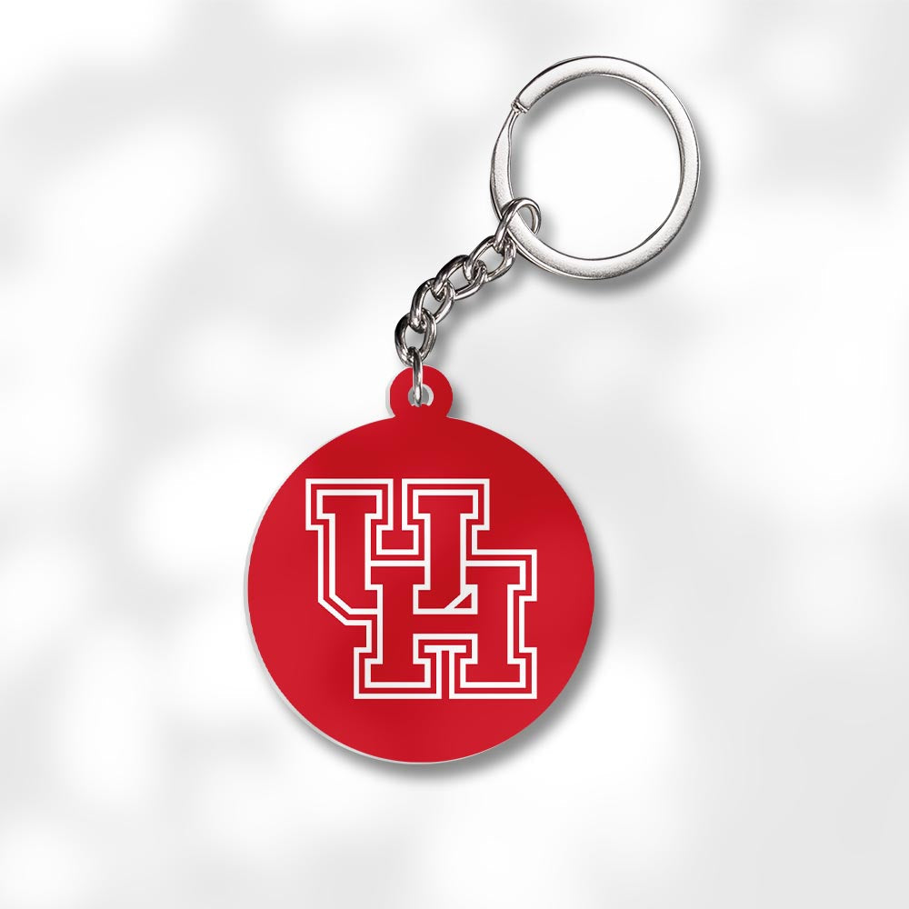 Pack 3 University of Houston Keychains - Global Cycling Gear