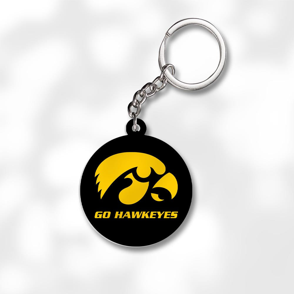 Pack 3 University of Iowa KeychainsÂ Global Cycling Gear