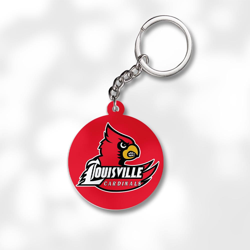 Pack 3 University of Louisville Keychains - Global Cycling Gear