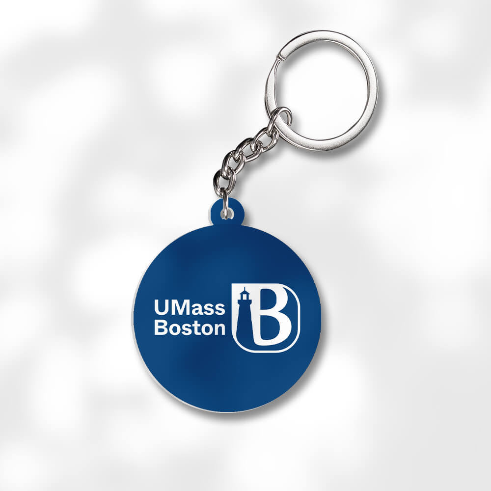 Pack 3 University of Massachusetts Boston Keychains - Global Cycling Gear