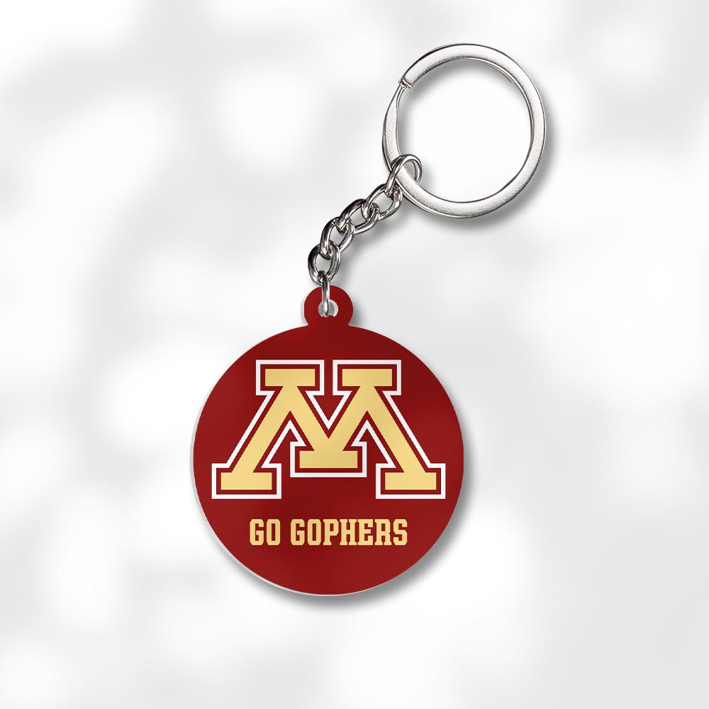 Pack 3 University of Minnesota Keychains - Global Cycling Gear