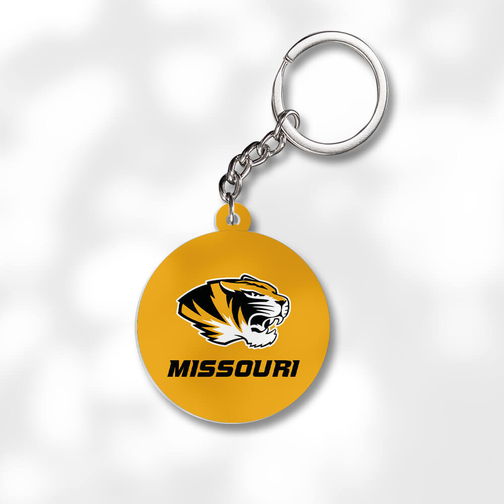 Pack 3 University of Missouri Keychains - Global Cycling Gear
