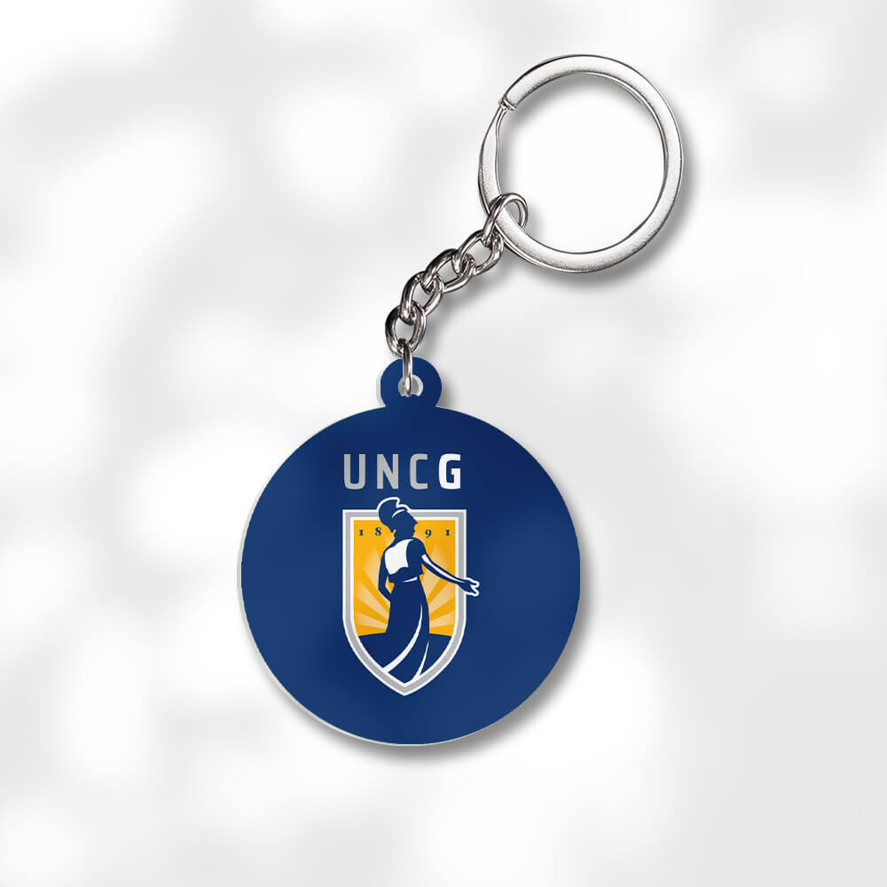 Pack 3 University of North Carolina Greensboro Keychains - Global Cycling Gear