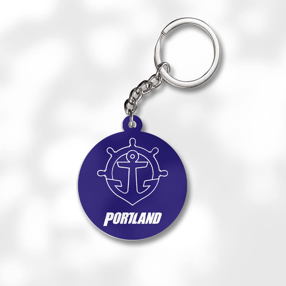 Pack 3 University of Portland Keychains - Global Cycling Gear