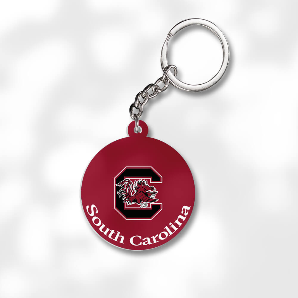 Pack 3 University of South Carolina Keychains - Global Cycling Gear