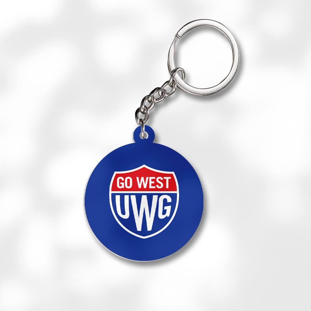 Pack 3 University of West Georgia KeychainsÂ Global Cycling Gear