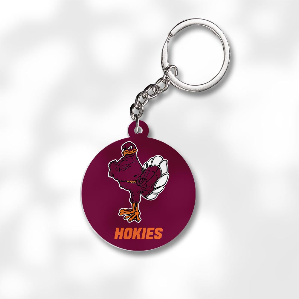 Pack 3 Virginia Tech Keychains - Global Cycling Gear