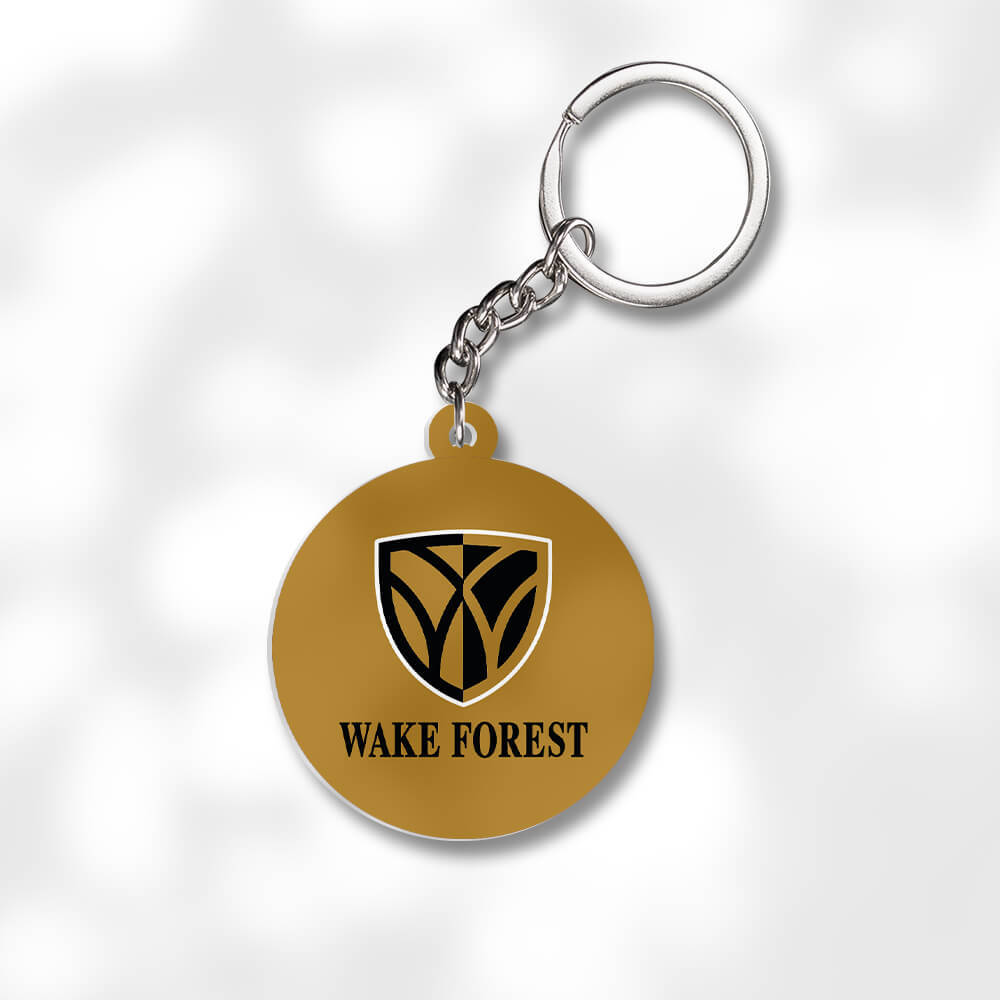 Pack 3 Wake Forest University Keychains - Global Cycling Gear