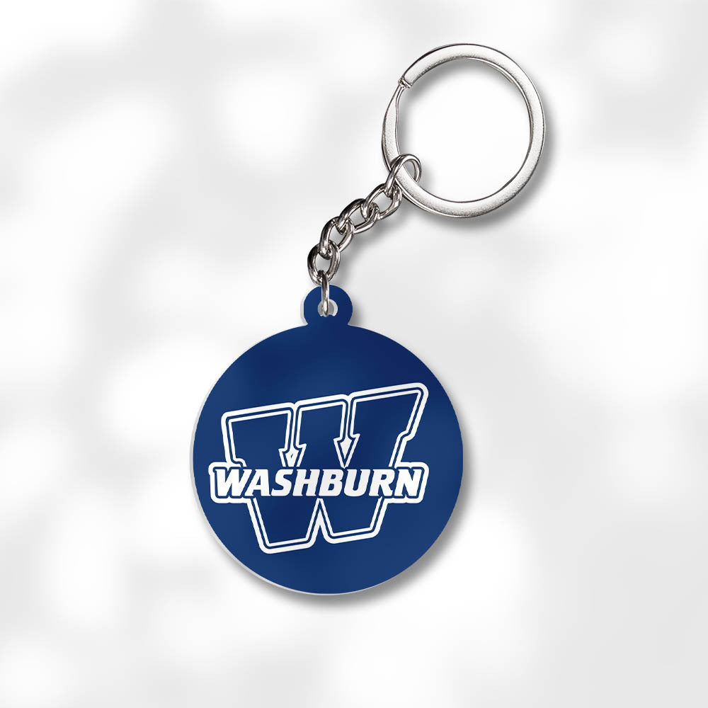 Pack 3 Washburn University Keychains - Global Cycling Gear