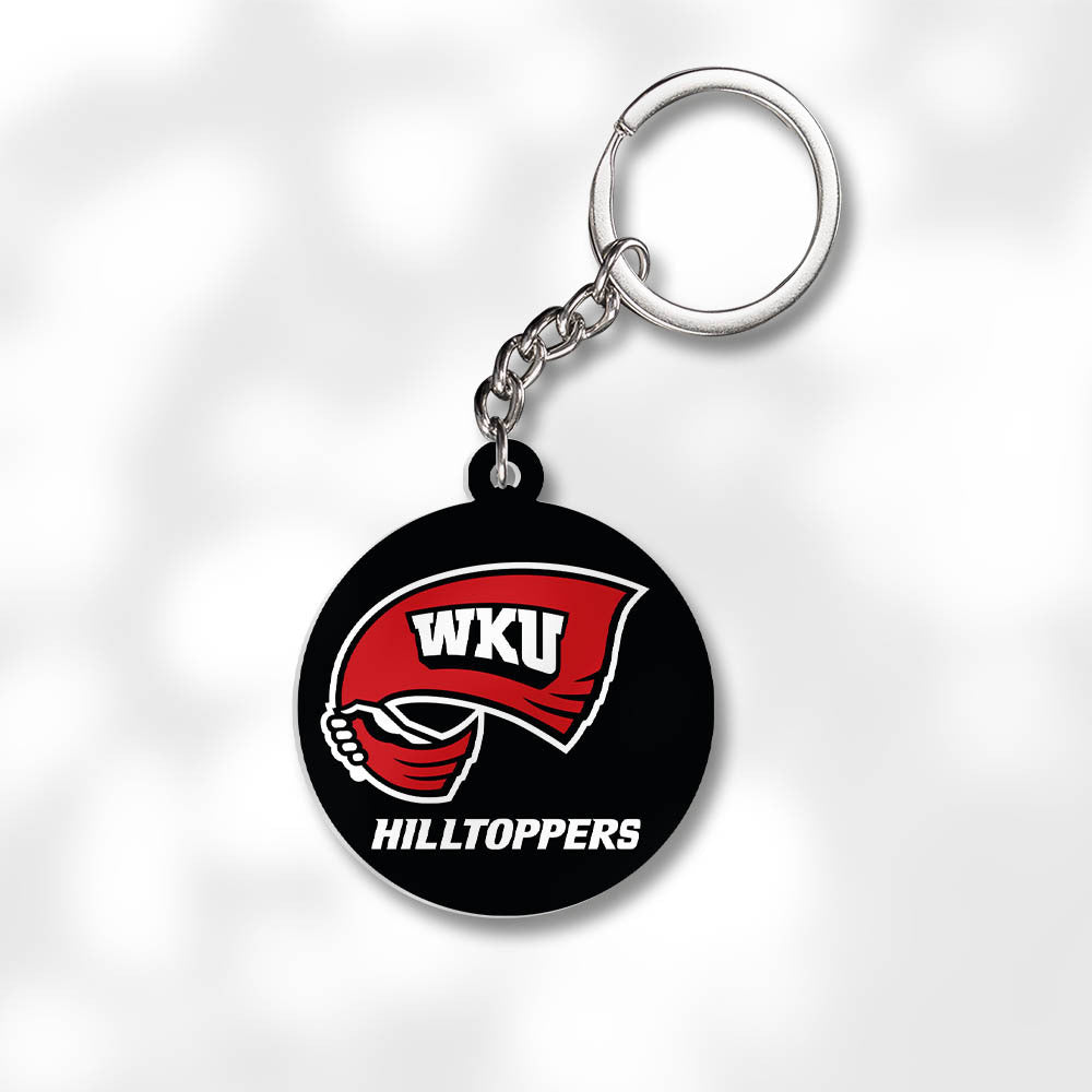 Pack 3 Western Kentucky University Keychains - Global Cycling Gear