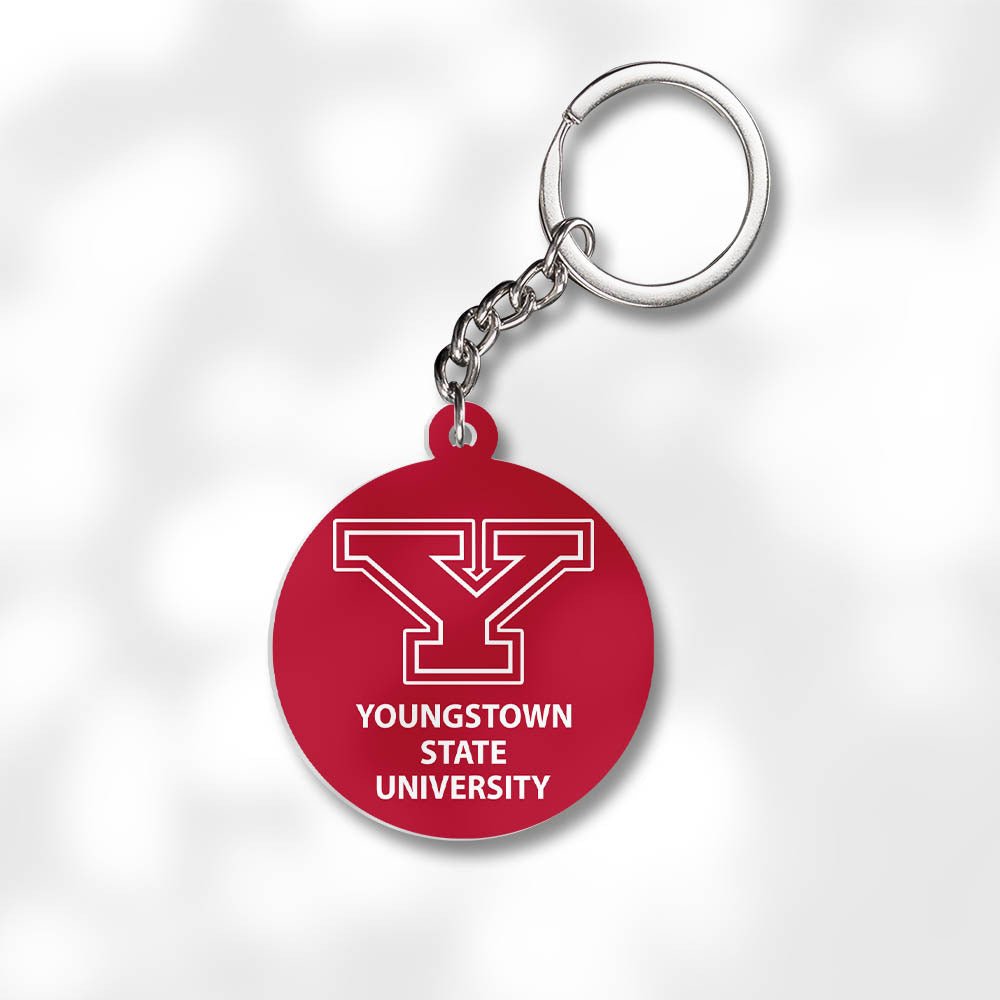 Pack 3 Youngstown State University Keychains - Global Cycling Gear