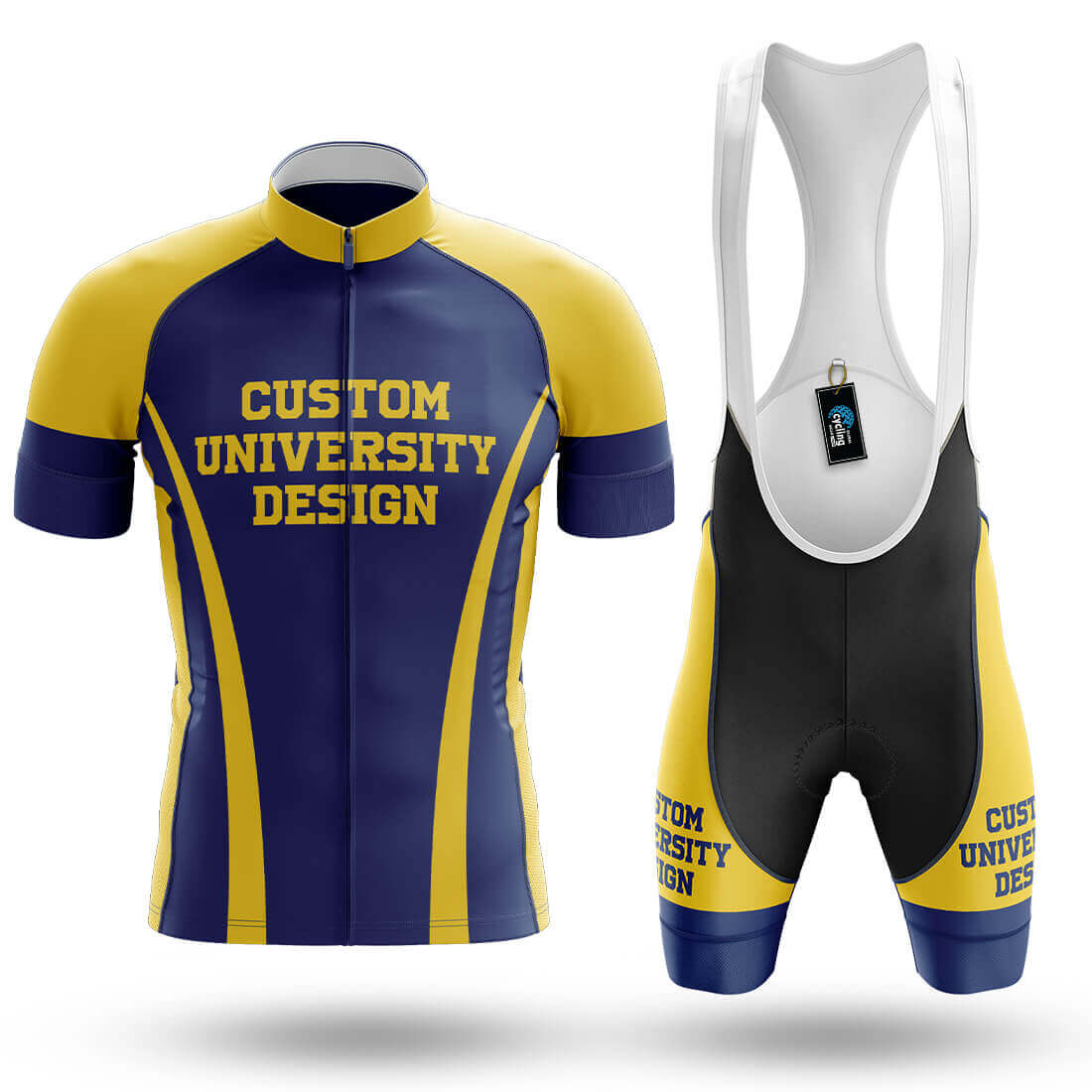 Custom University Design - Men's Cycling Kit - Global Cycling Gear
