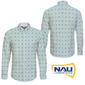 Northern Arizona University Long Sleeve Button ShirtÂ Global Cycling Gear