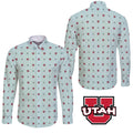 University of Utah Long Sleeve Button ShirtÂ Global Cycling Gear