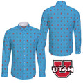 University of Utah Long Sleeve Button ShirtÂ Global Cycling Gear