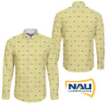 Northern Arizona University Long Sleeve Button ShirtÂ Global Cycling Gear
