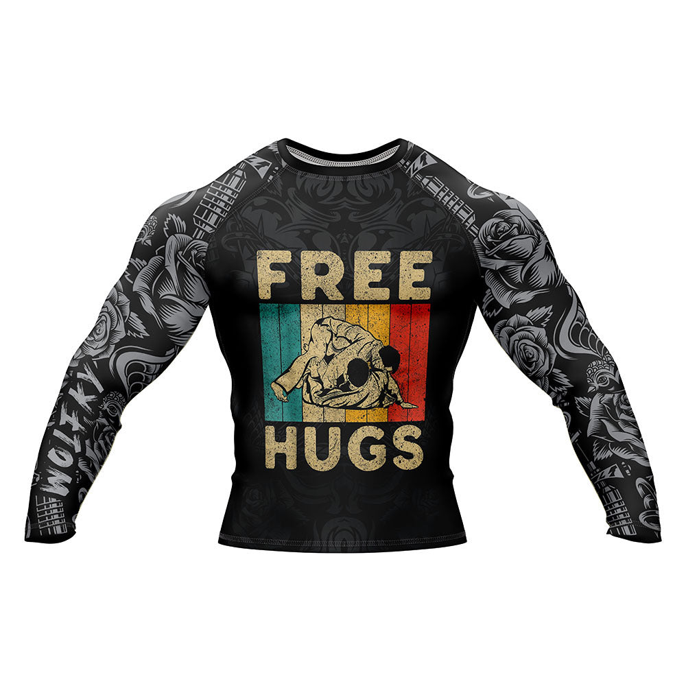Free Hugs Rash Guard